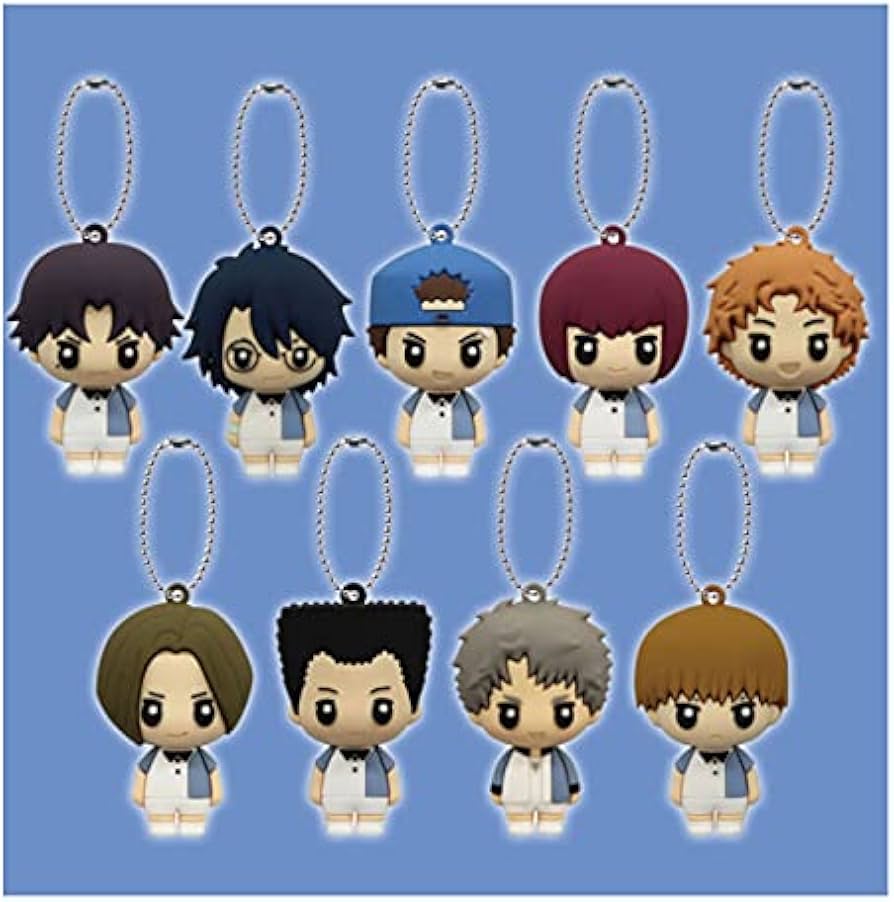 Amazon.co.jp: 新テニスの王子様 立体ラバーマスコット-氷帝- 全9種